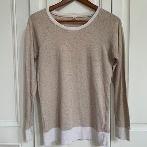 J crew sweater long sleeved t shirt